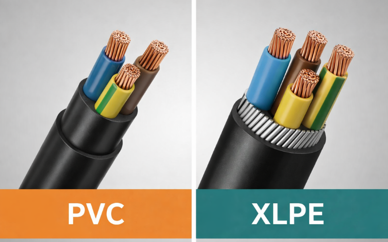 PVC vs XLPE Cable