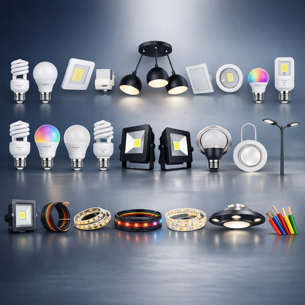 electrical lights an wire manufacturer in india for africa