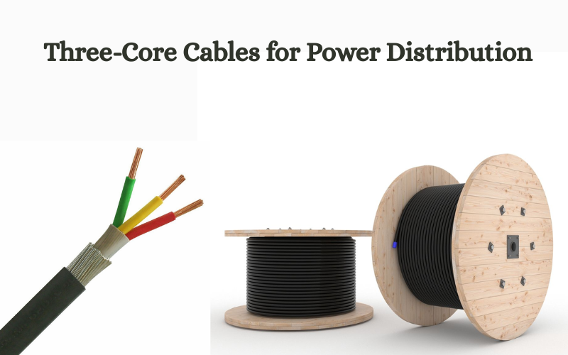 Three core Cables