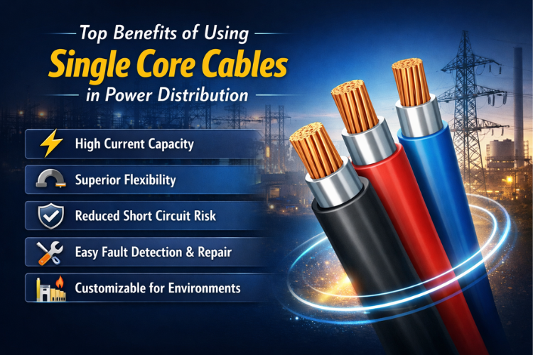 Top benefits of single core cables