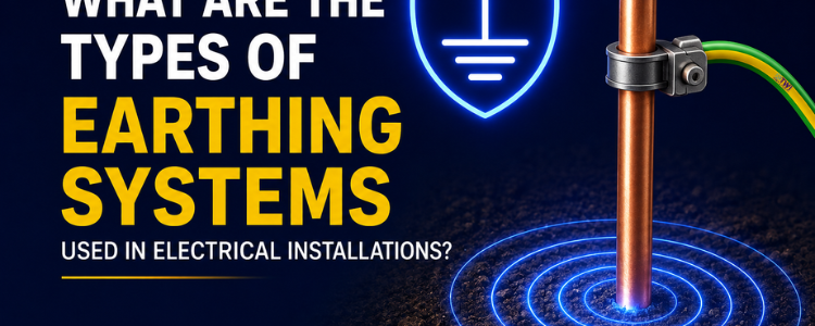 Different types of earthing systems used in electrical installations