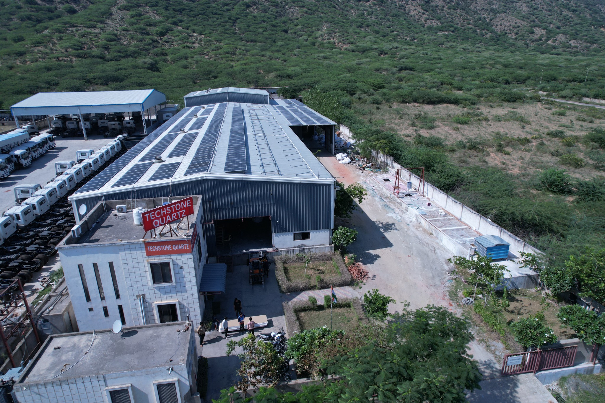 Tradewinds International factory aerial view