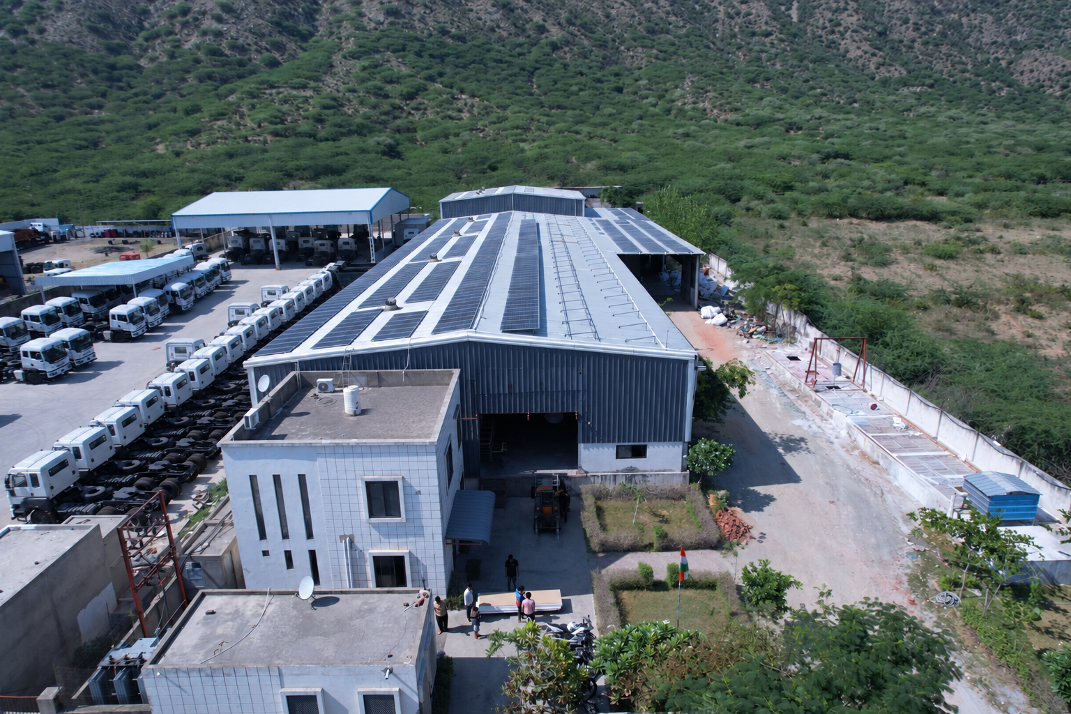 Tradewinds International factory aerial view