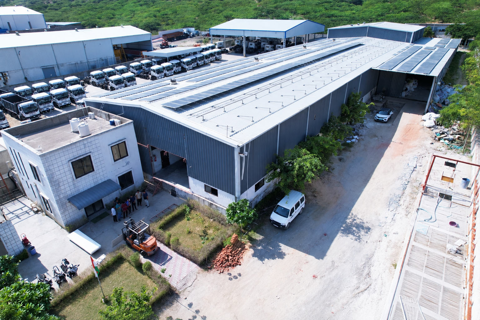 Tradewinds International factory and dispatch area